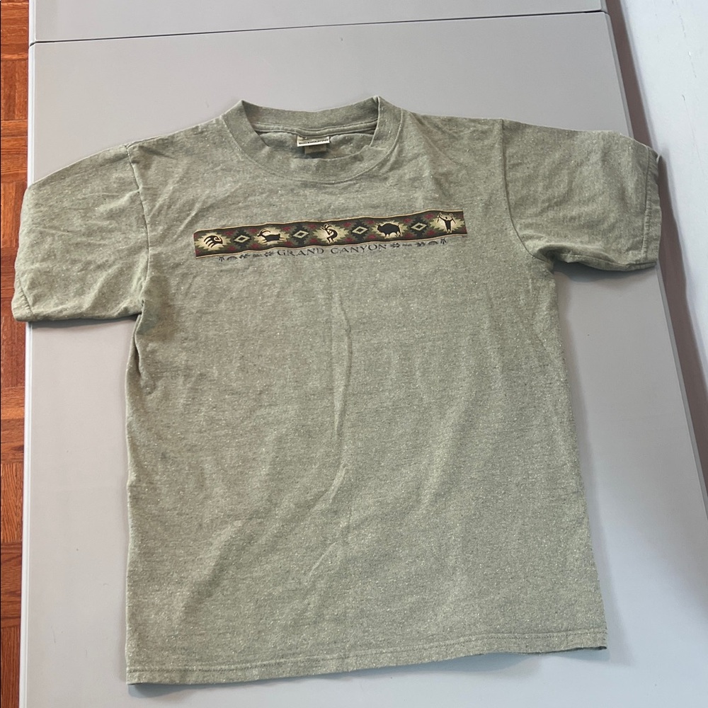 Grand Canyon Graphic Short-Sleeve Tee - Sage Green